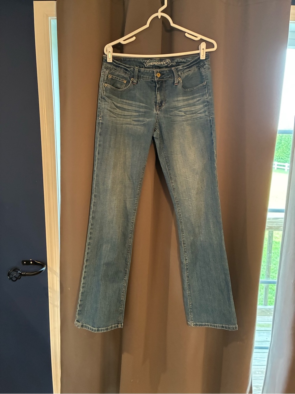 Women’s American Eagle True Boot Cut Jeans Size 8 Long